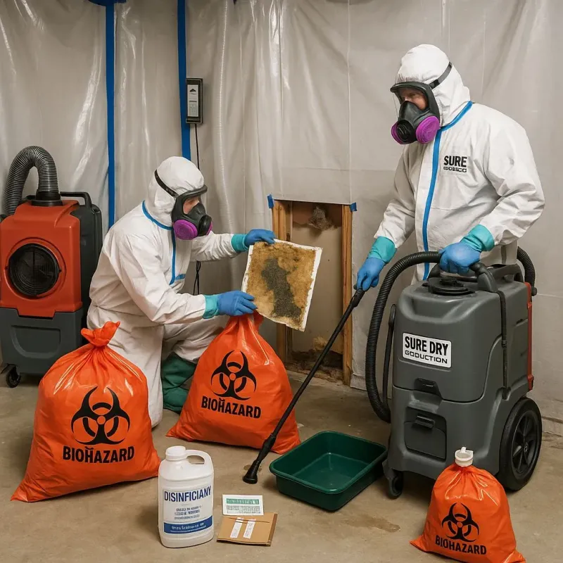 Contaminated Water Handling Protocols process in Van Meter, IA