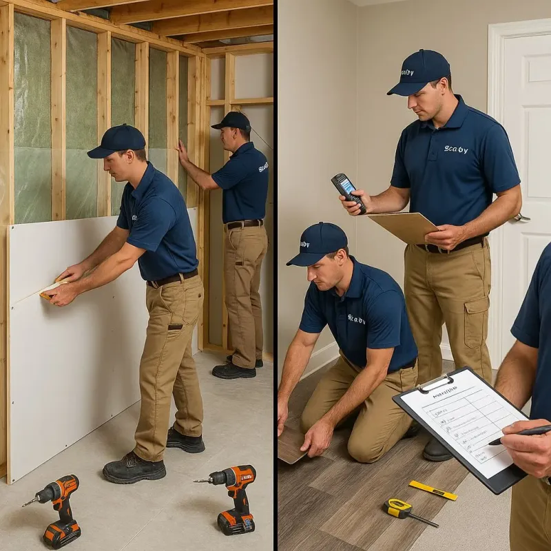 Repairs and Reconstruction process in Van Meter, IA